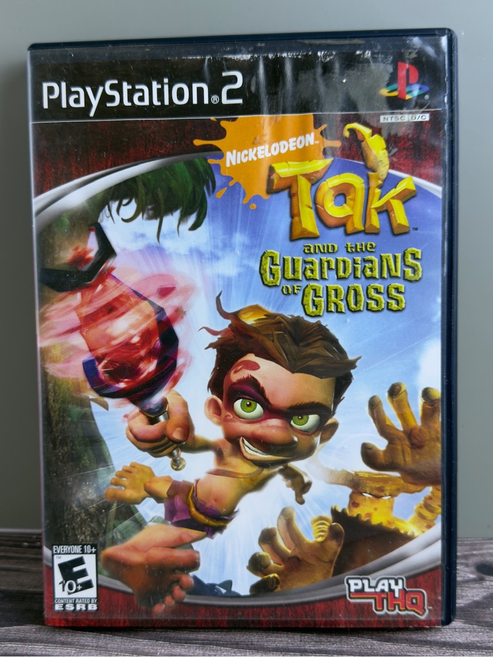 Tak and the Guardians of Gross PS2 PlayStation 2 Nickelodeon Game Complete Case
